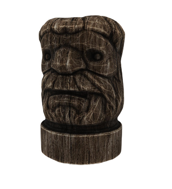 WOODEN STATUE 5