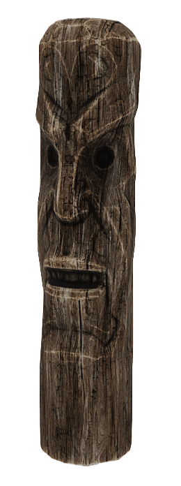 WOODEN STATUE 8