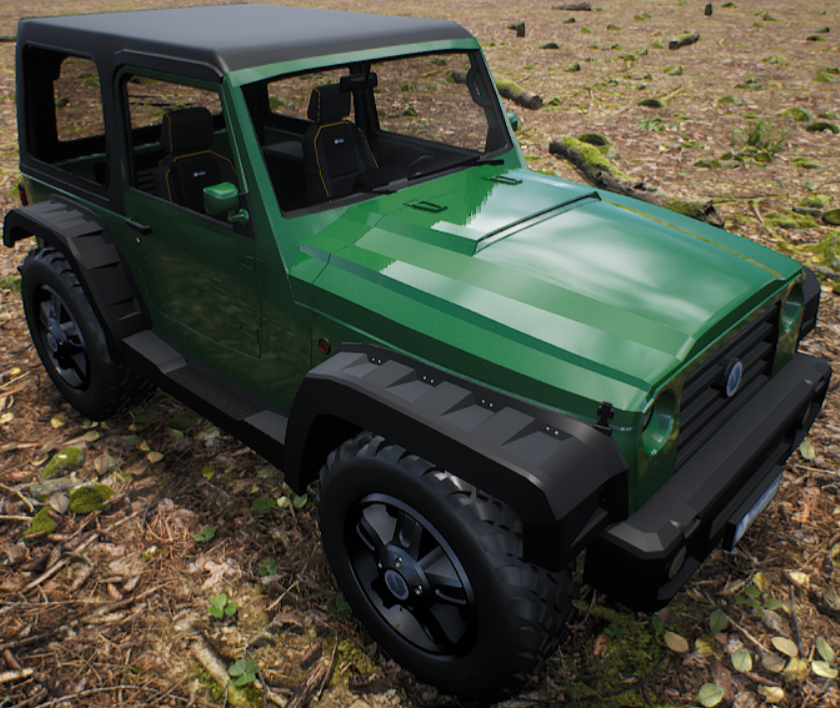 GREEN